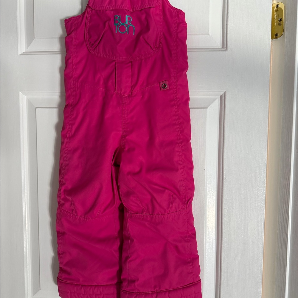 Burton Ski pants Kids Bright Pink Snow Pants Overalls